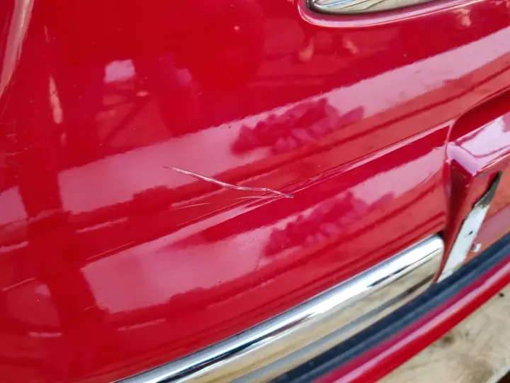 Fiat 500 KOMPLETNY PRZEDNI ZDERZAK przód CZWERWONY 111A 735426888