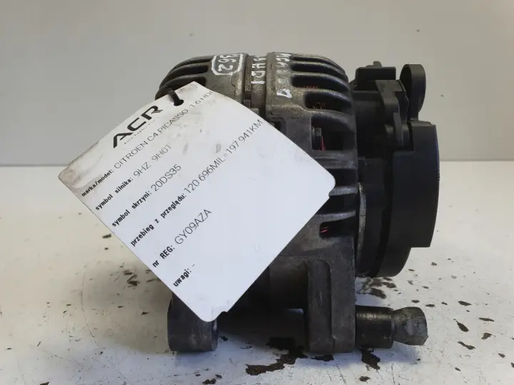 Citroen C4 Picasso 1.6 HDI ALTERNATOR 9646321880 bosch