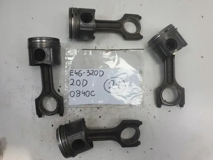 BMW E87 E90 E91 2.0 D TŁOK KORBOWÓD M47 0840C