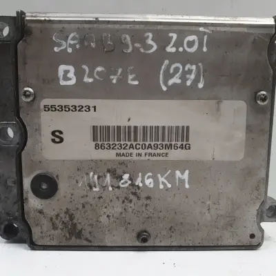 Saab 93 9-3 II 2.0 T STEROWNIK SILNIKA komputer 55353231