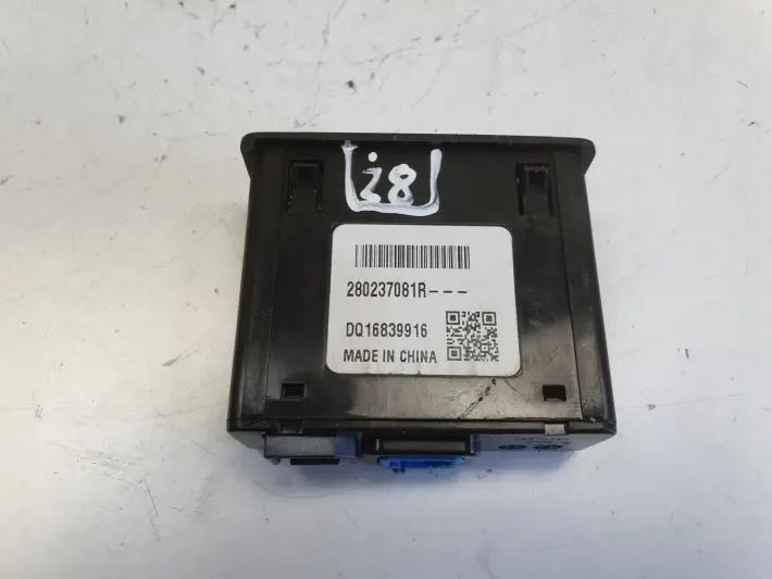 Renault Megane IV GNIAZDA AUX USB moduł 280237081R