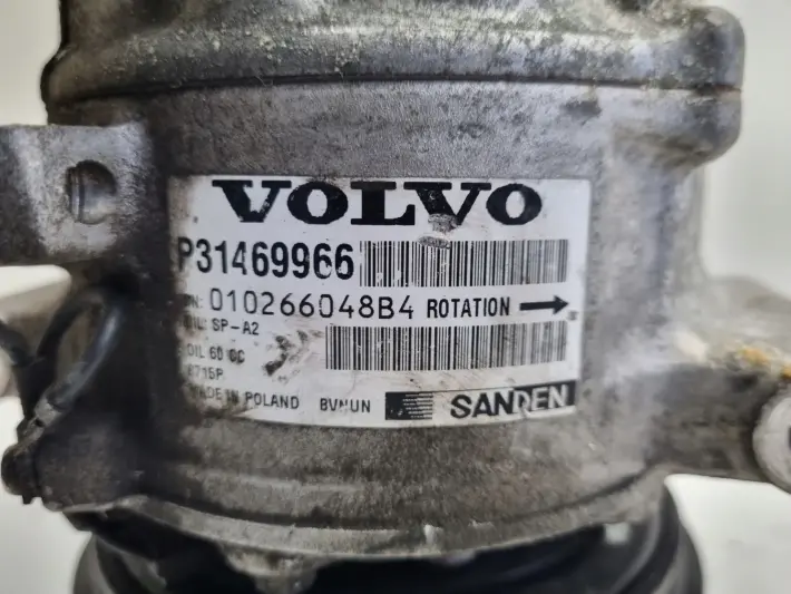 Volvo V40 II 1.5 T2 SPRĘŻARKA KLIMATYZACJI pompa 31469966