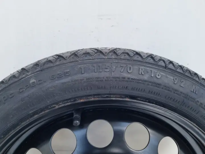 Opel Astra J Zafira C KOŁO DOJAZDOWE dojazdówka 115/70 R16 5x110 2160140