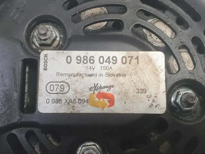 Volvo S40 II V50 2.0 D ALTERNATOR 0986049071