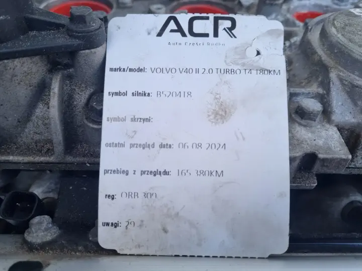 SILNIK KOMPLET Volvo V40 II 2.0 T TURBO B5204T8