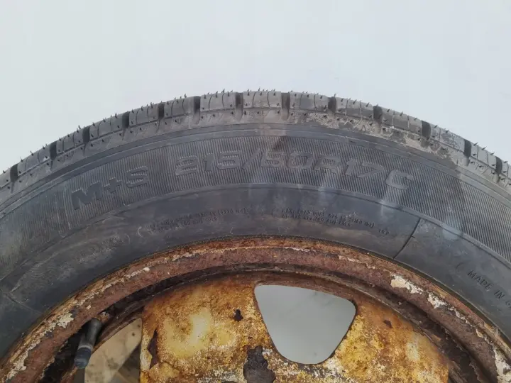 VW Transporter T5 KOŁO ZAPASOWE Zapas 215/60 R17C 7J5601027