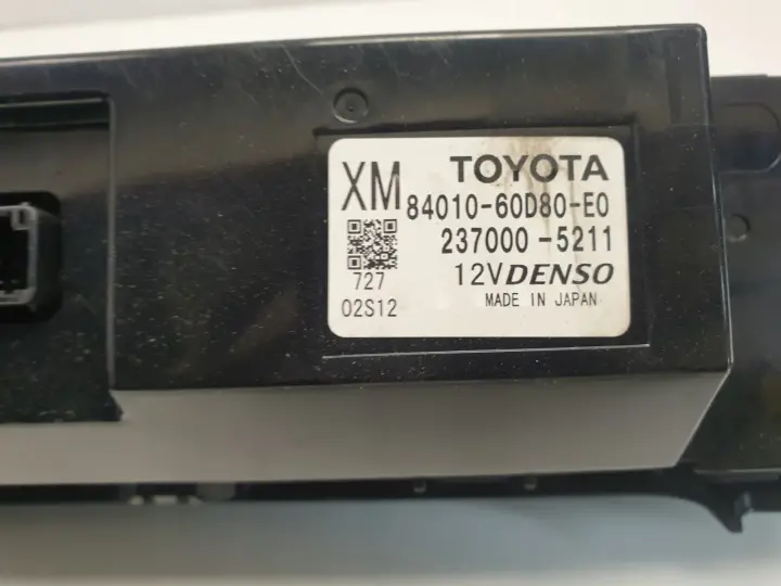 Toyota Land Cruiser J150 150 PANEL KLIMATYZACJI