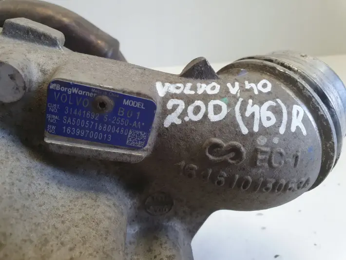 Volvo V40 II 2.0 T4 TURBOSPRĘŻARKA turbo 31441692