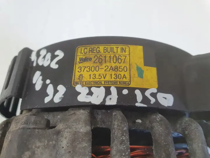 Kia Ceed 1.6 CRDI ALTERNATOR 37300-2A850 valeo 130A