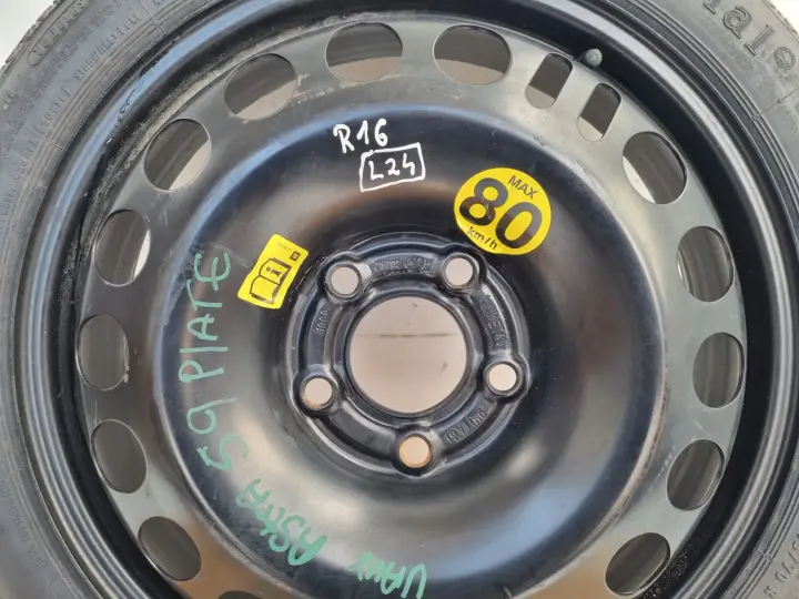 Opel Vectra C Astra H KOŁO DOJAZDOWE dojazdówka 115/70 R16 5x110 2160132