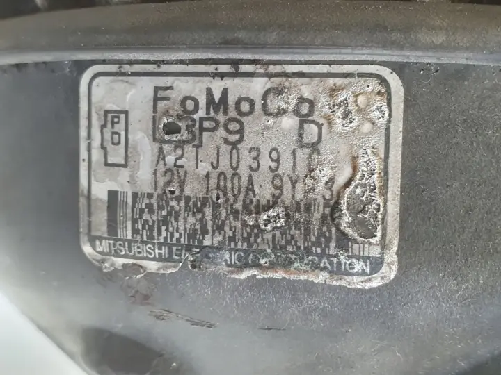 Mazda 6 II GH 2.5 16V ALTERNATOR A2TJ0391B 100A