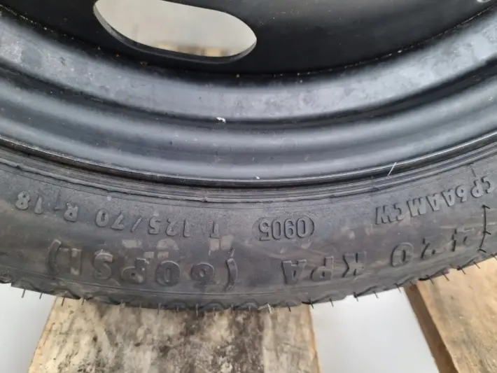 Audi Seat Vw Skoda KOŁO DOJAZDOWE dojazdówka 125/70 R18 1K0601027B