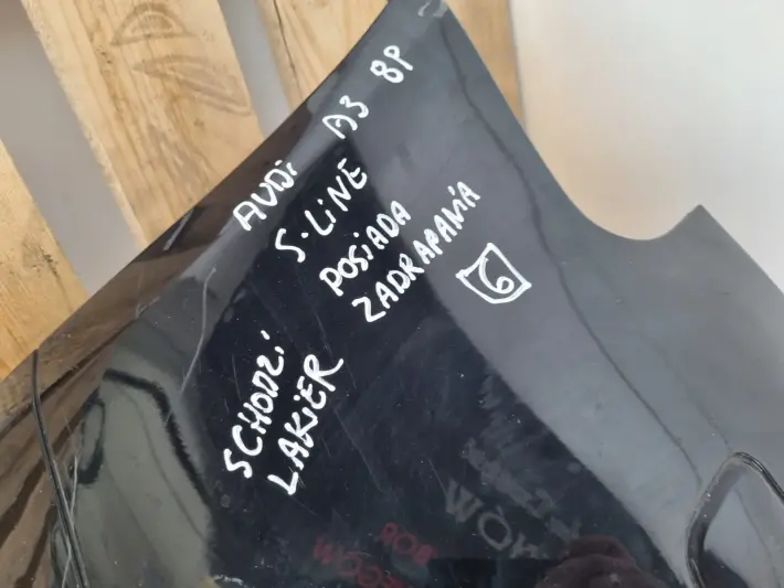 Audi A3 II 8P S-Line S line 03-08r KOMPLETNY PRZEDNI ZDERZAK przód