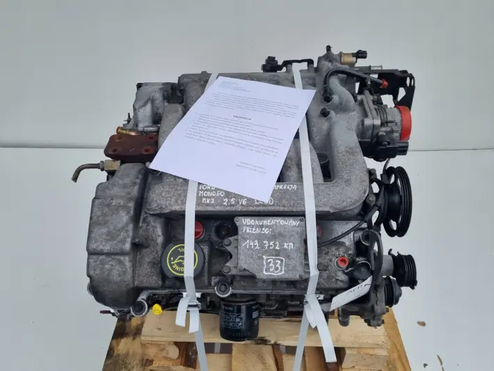 SILNIK KOMPLET Ford Mondeo III MK3 2.5 V6 170KM udokumentowane 143tyś LCBD