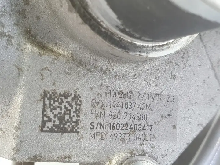 Dacia Sandero II 0.9 TCe TURBOSPRĘŻARKA turbo 8201234380