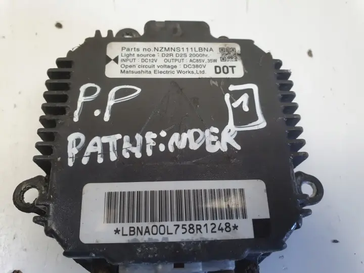 Nissan Murano Pathfinder PRZETWORNICA lampy Xenon Moduł NZMNS111LBNA