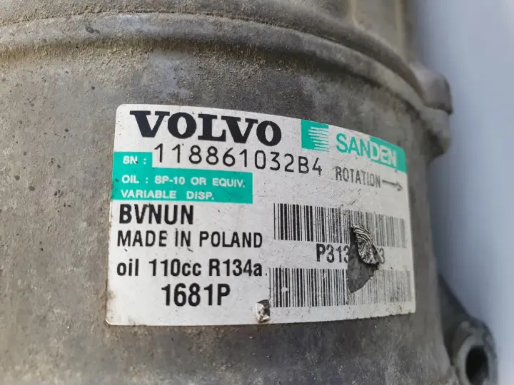 Volvo S60 II V60 I V70 III 2.0 D3 SPRĘŻARKA KLIMATYZACJI