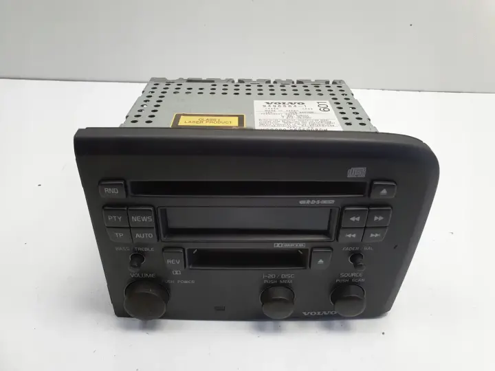 Volvo S60 I V70 II XC70 RADIO CD Radioodtwarzacz HU-601 9496564-1