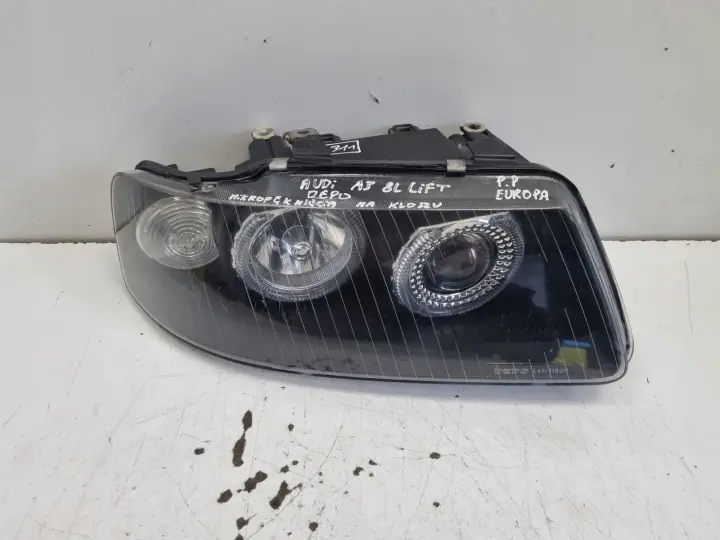 Audi A3 8L 00-03r LIFT PRZEDNIA LAMPA PRAWA PRAWY PRZÓD europa 08-441-1160R