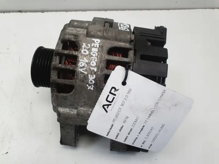Peugeot 307 2.0 16V ALTERNATOR VALEO