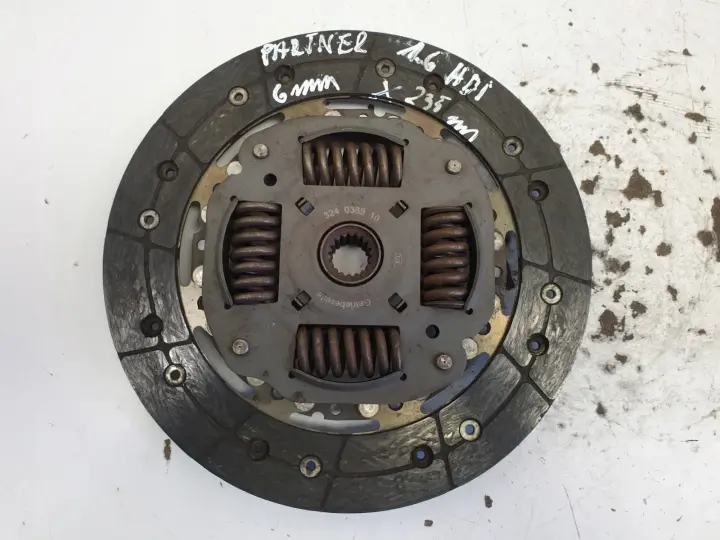 Peugeot Partner 1.6 HDI DOCISK TARCZA sprzęgło