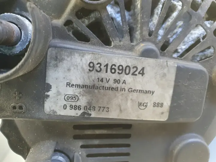 Opel Corsa C 1.3 CDTI ALTERNATOR 93169024 90A