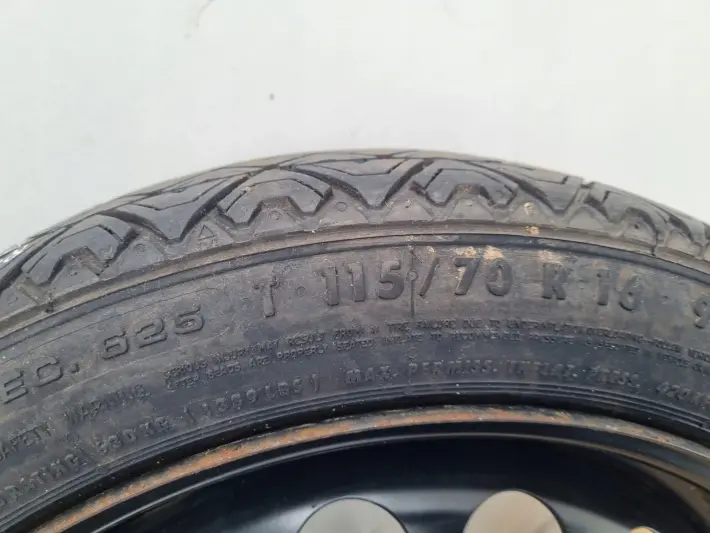 Opel Astra J Zafira C KOŁO DOJAZDOWE dojazdówka 115/70 R16 5x110 2160140