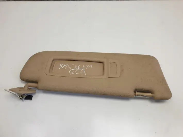 BMW X6 E71 PRAWA OSŁONA PRZECIWSŁONECZNA