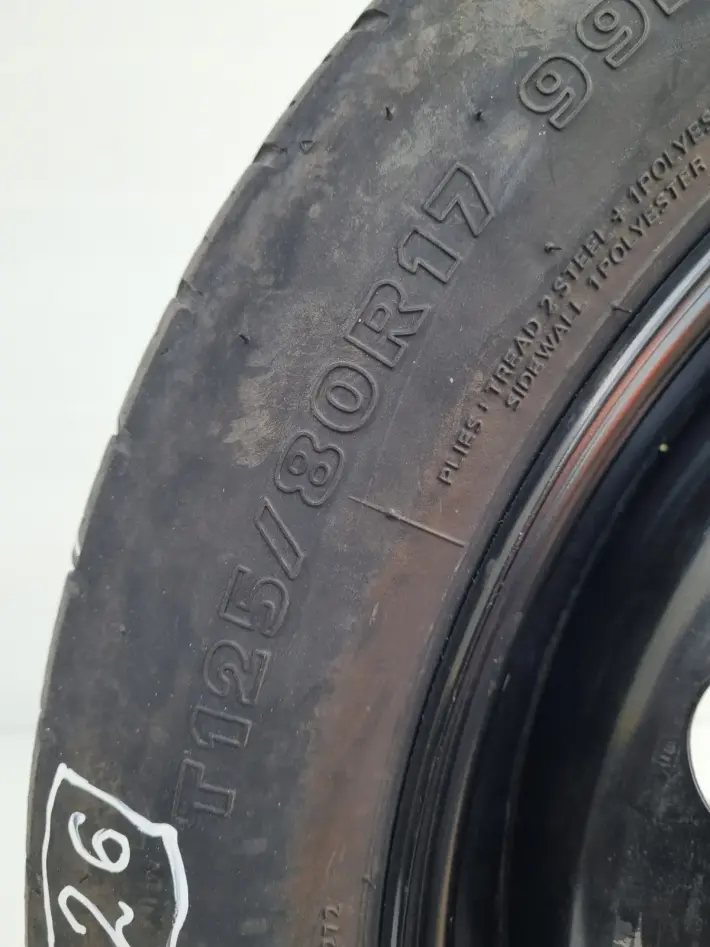 Volvo S80 V70 S60 I KOŁO DOJAZDOWE dojazdówka 125/80 R17 9209872