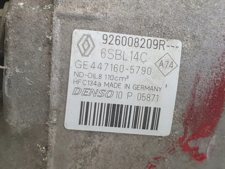 Renault Scenic III 1.5 DCI SPRĘŻARKA KLIMATYZACJI pompa 926008209R