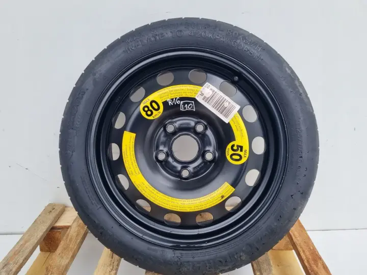 Audi Seat Vw Golf V KOŁO DOJAZDOWE dojazdówka 125/70 R16 1K0601027F 5x112