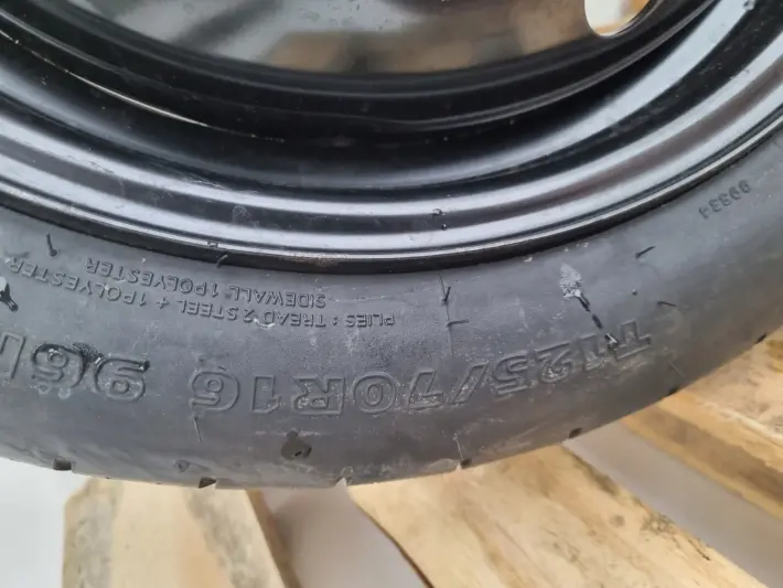Hyundai KOŁO DOJAZDOWE dojazdówka 125/70 R16 4TX1646 5x114.3 52910-39910