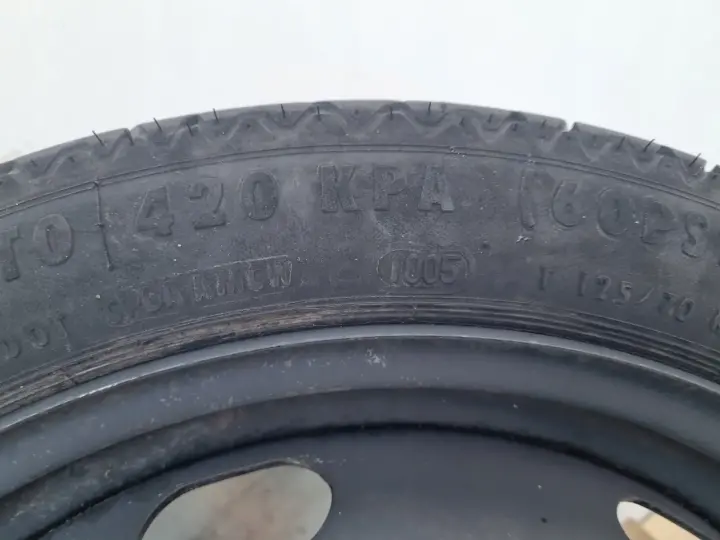 Audi Seat Vw Skoda KOŁO DOJAZDOWE dojazdówka 125/70 R18 1K0601027B