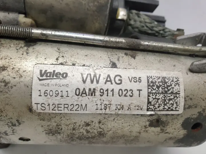 VW Polo V GTI 1.4 TSI ROZRUSZNIK valeo 0AM911023T