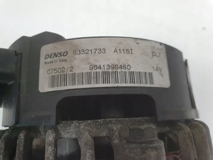 Peugeot 307 2.0 16V ALTERNATOR 9641398480 denso