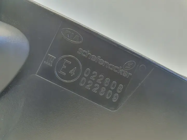 Kia Ceed I 06-12r LUSTERKO PRAWE PASAŻERA europa 7 pin pinów