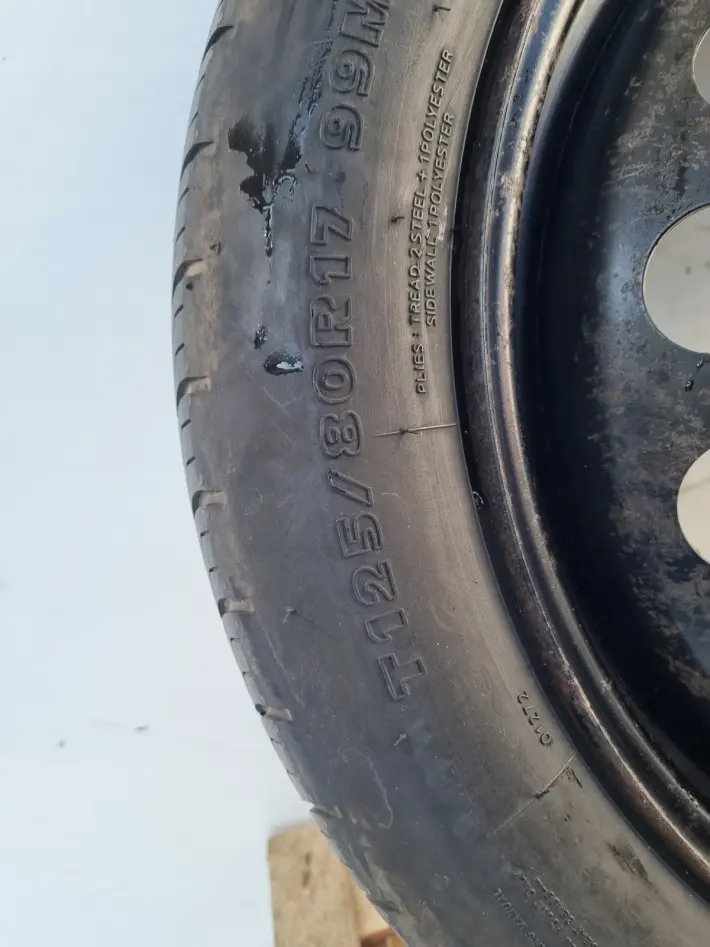 Volvo S80 V70 S60 I KOŁO DOJAZDOWE dojazdówka 125/80 R17 9209872