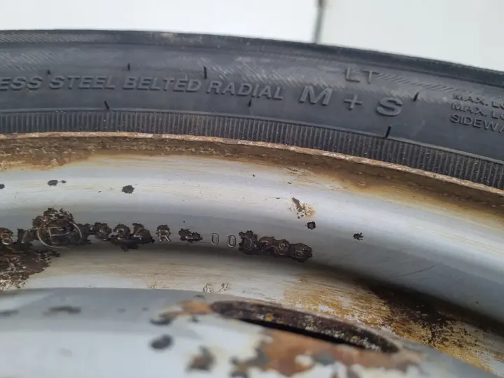 KOŁO ZAPASOWE Zapas felga 205/65 R16C 5x115 ET50 6JX16H2 KBA43738 2021