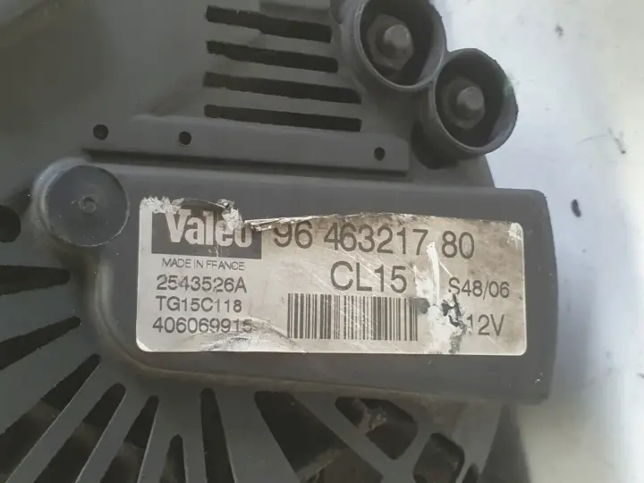 Citroen C5 I 2.0 HDI ALTERNATOR 9646321780 valeo