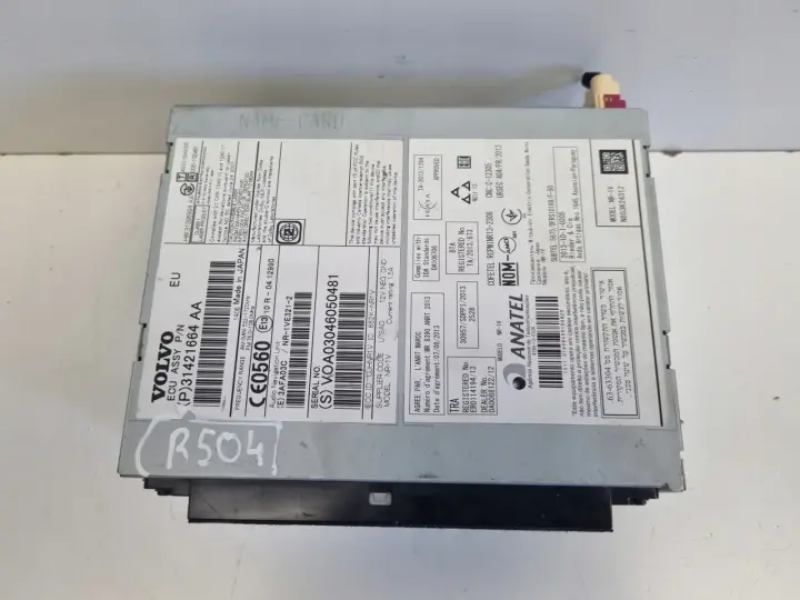 Volvo S60 II V60 I V40 II RADIOODTWARZACZ CD RADIO czytnik płyt 31421664AA