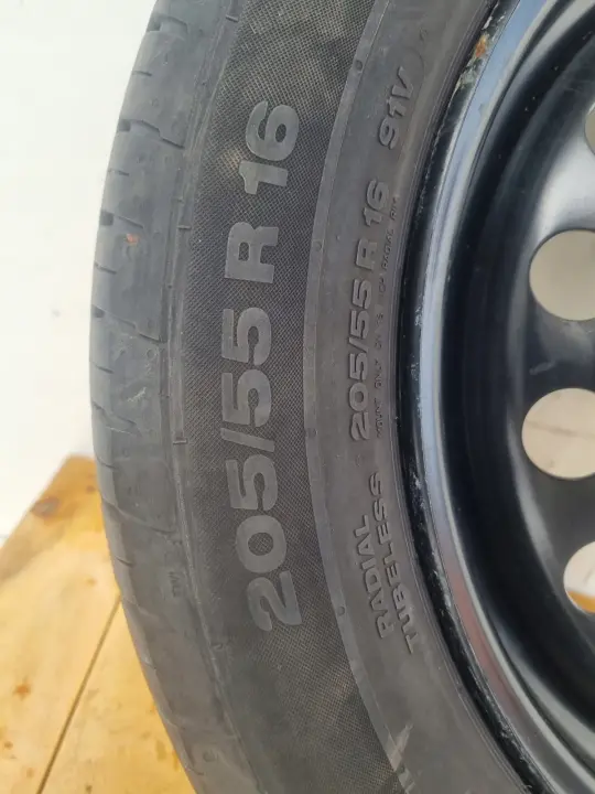 Renault Megane Scenic III KOŁO ZAPASOWE Zapas felga 205/55 R16 4x100 ET49