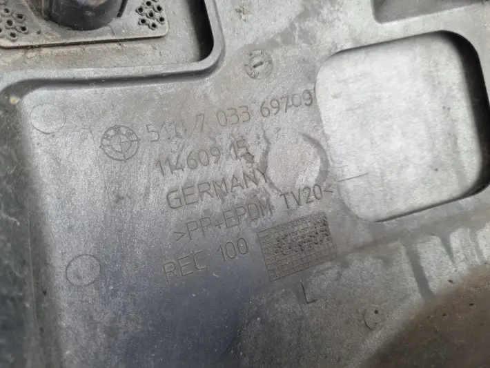 BMW E60 03-07r KOMPLETNY PRZEDNI ZDERZAK przód SREBRNY SPRYSKI PDC 354
