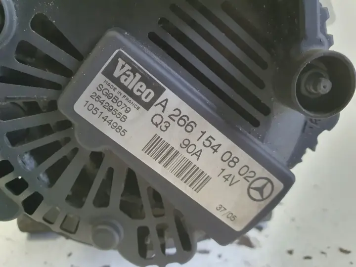 Mercedes W169 1.7 8V ALTERNATOR A2661540802 90A