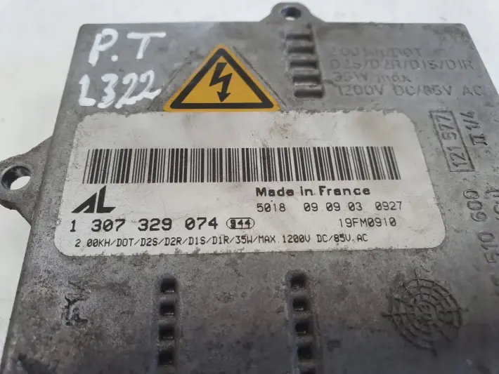 Range Rover Vogue L322 PRAWA PRZETORNICA LAMPY Moduł 1307329074