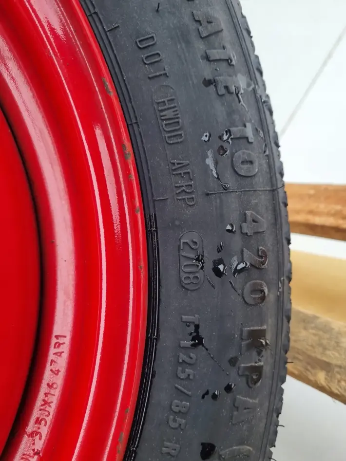 Citroen Peugeot 207 KOŁO DOJAZDOWE dojazdówka 125/85 R16 4x108 0806C SSWL