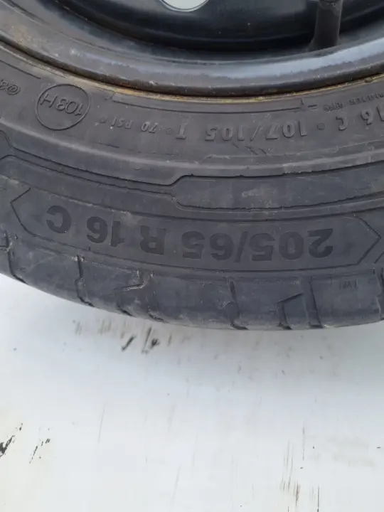 Mercedes Vito KOŁO ZAPASOWE Zapas felga 205/65 R16C 5x112 ET52 A4474010101