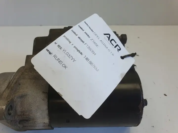 Opel Astra II G 1.6 8V ROZRUSZNIK 0001107401 bosch