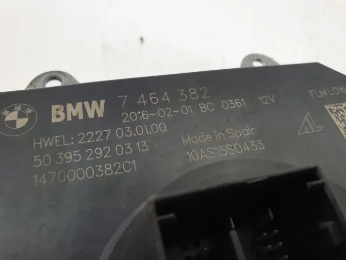BMW G30 G31 PRZETWORNICA MODUŁ 7464382 FULL LED