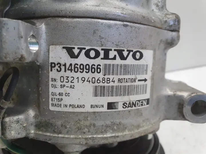 Volvo V40 II 1.5 T turbo SPRĘŻARKA KLIMATYZACJI P31469966