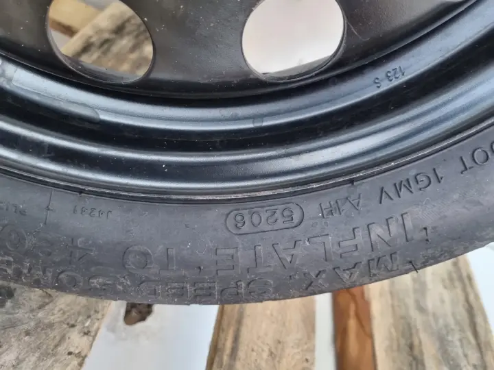 Audi Seat Vw Golf V KOŁO DOJAZDOWE dojazdówka 125/70 R16 1K0601027F 5x112